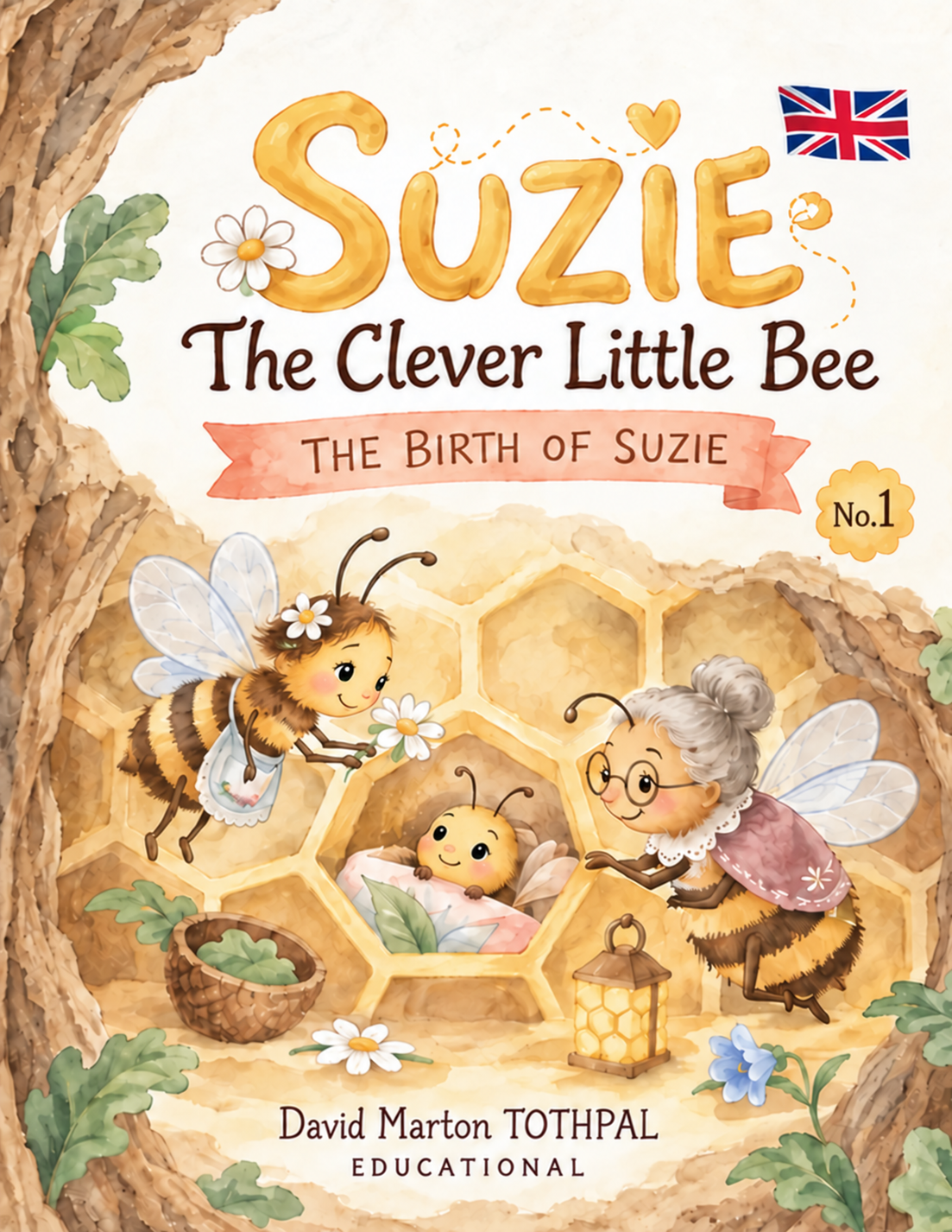 Suzie: The Clever Little Bee — printed book